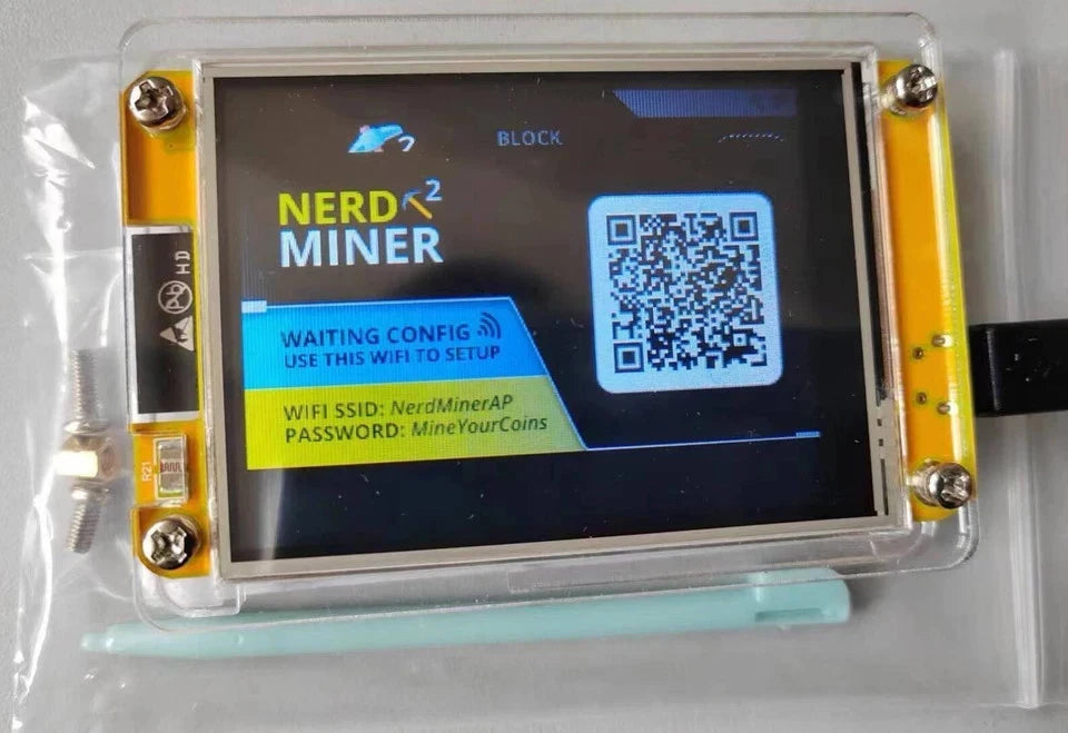 Nerd Miner V2 Bitcoin Lottery V2 Latest Firmware
